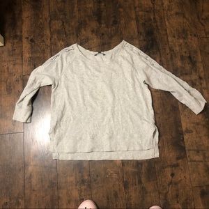Lauren Ralph Lauren Heather Gray Sweatshirt